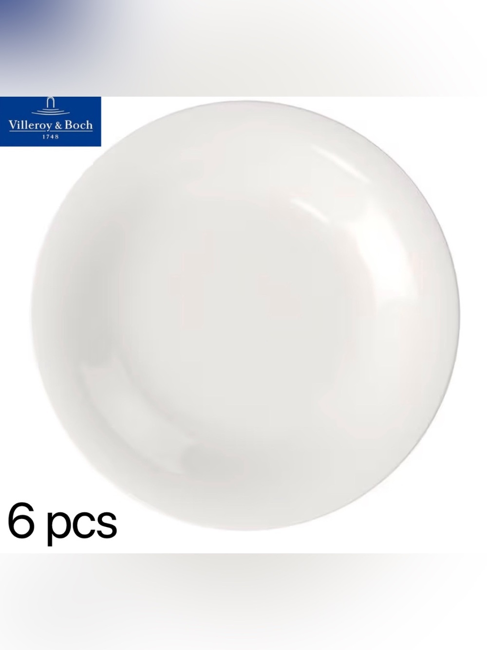 Set of 6 Villeroy & Boch New Cottage Basic Dinner Plates